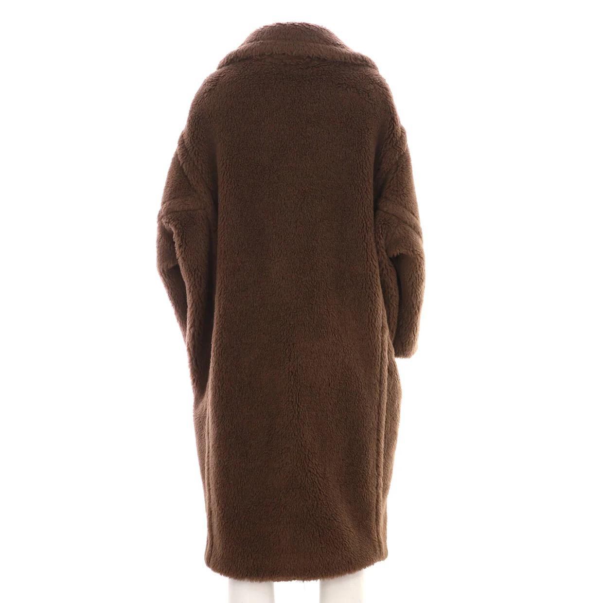 Women's Teddy Bear Icon Coat Alpaca Blend - Deep Luxury