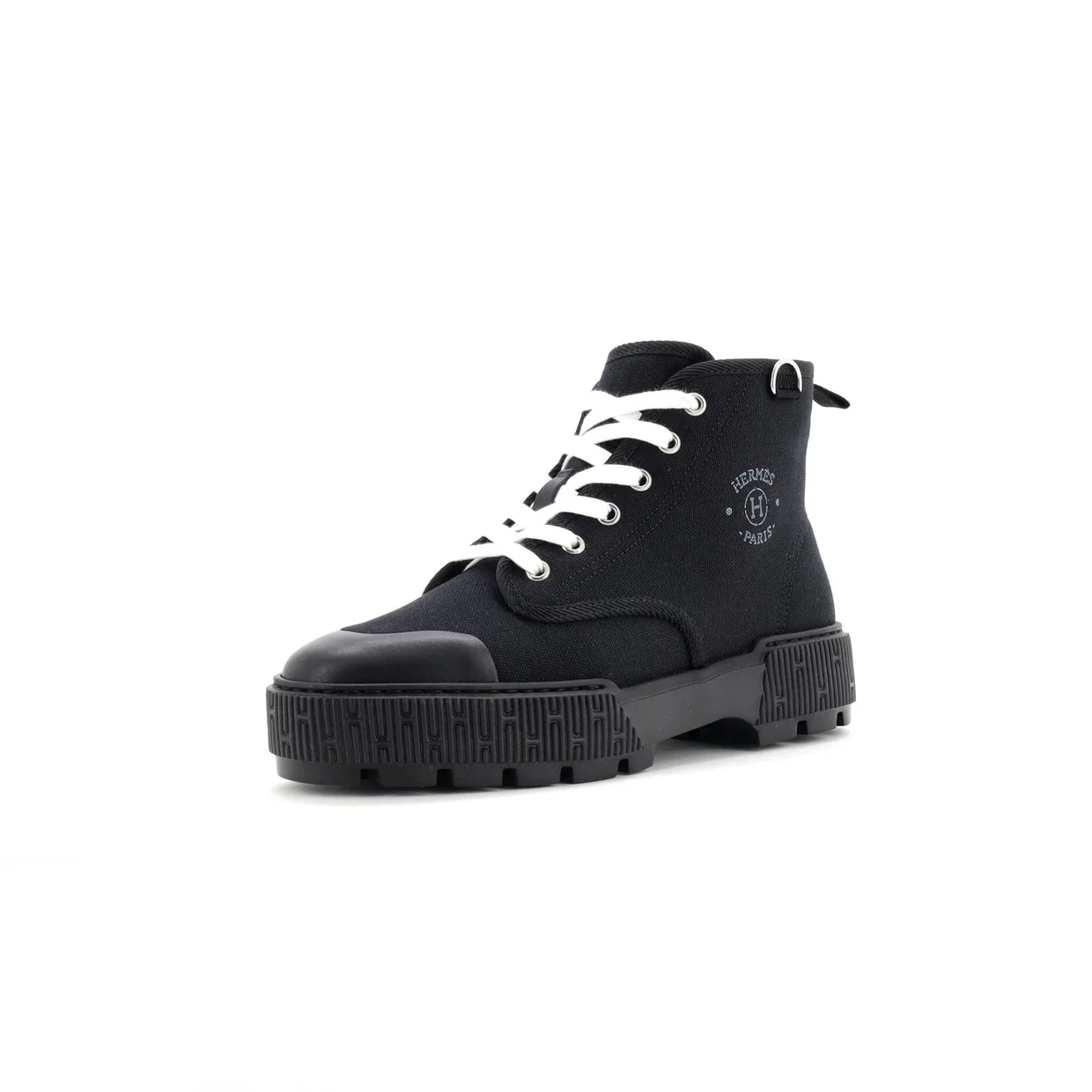 Women's Itineraire Ankle Boots Canvas with Leather - Deep Luxury
