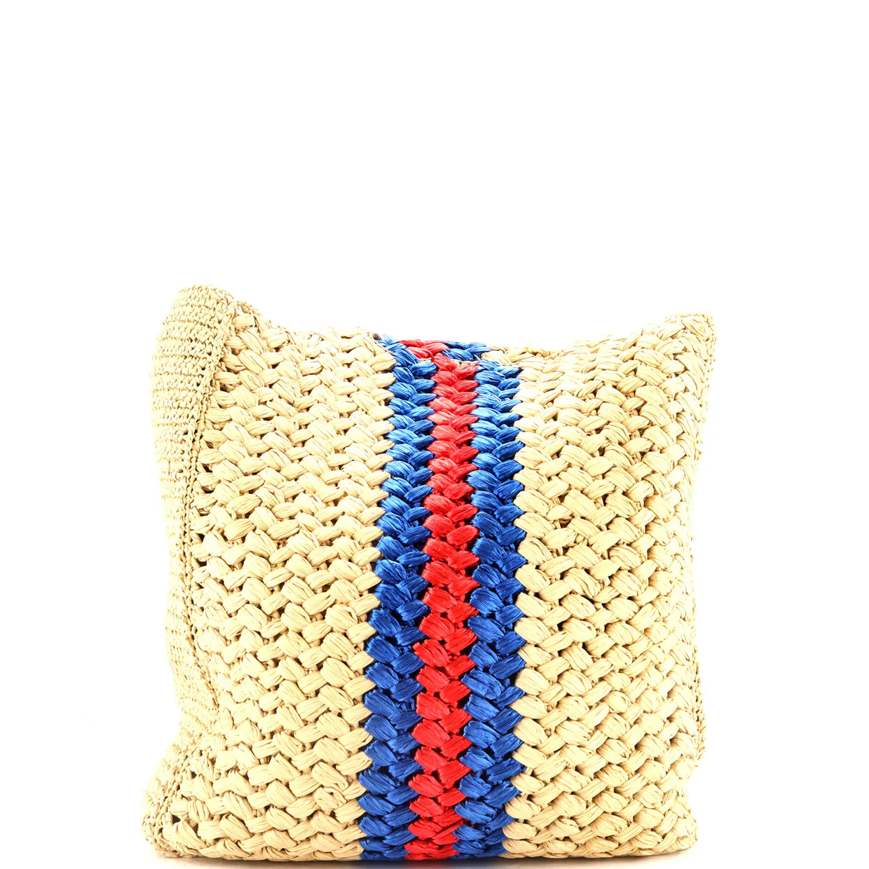 Blondie NM Open Tote Raffia Small - Deep Luxury