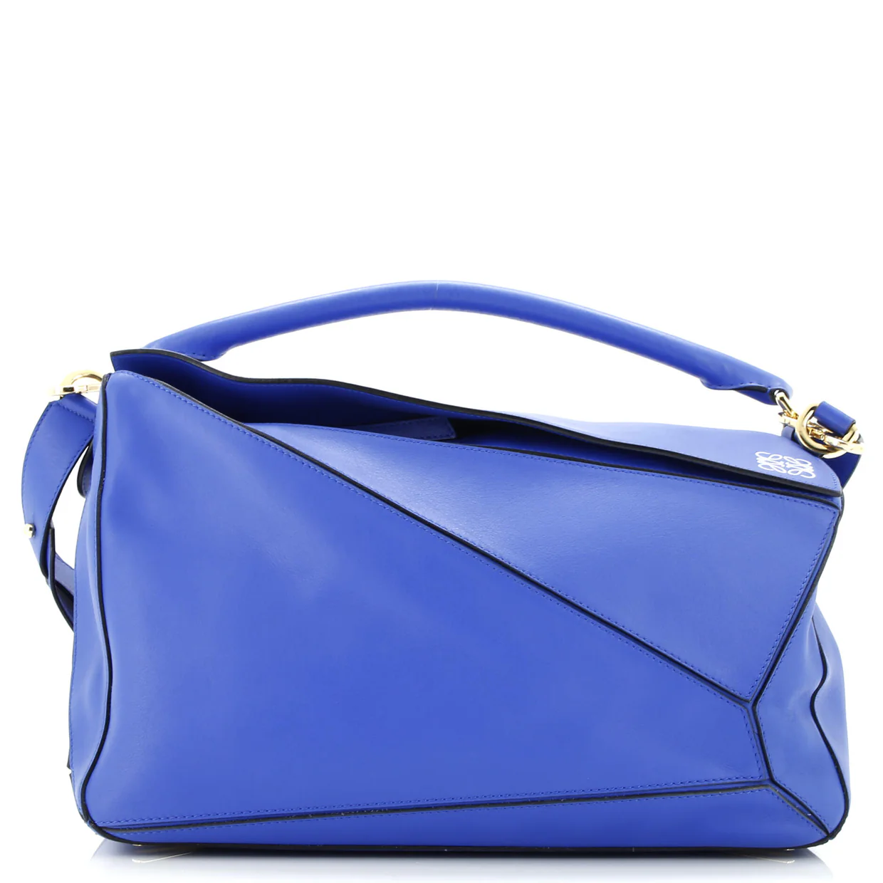 Puzzle Bag Leather Large - Deep Luxury