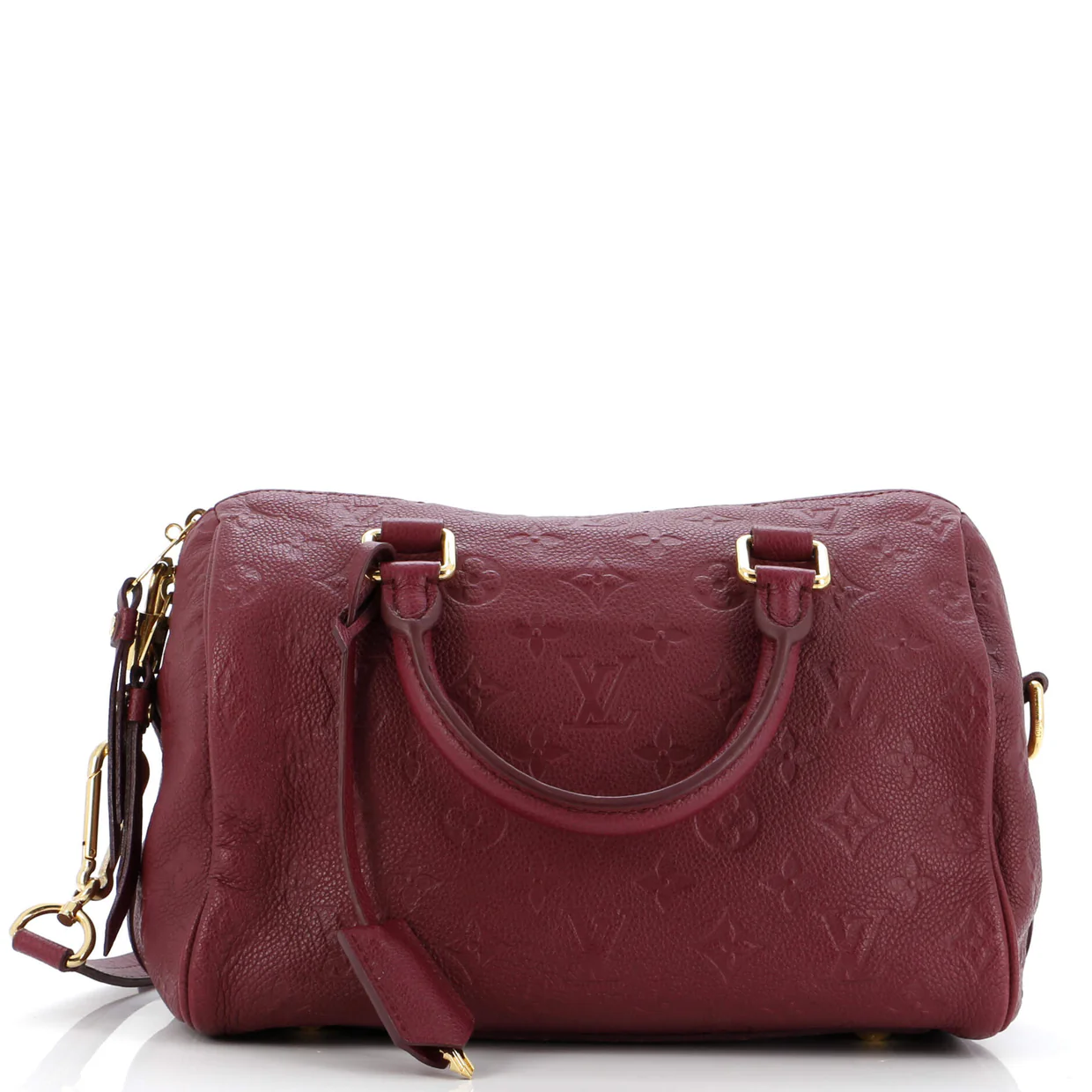 Speedy Bandouliere Bag Monogram Empreinte Leather 25 - Deep Luxury