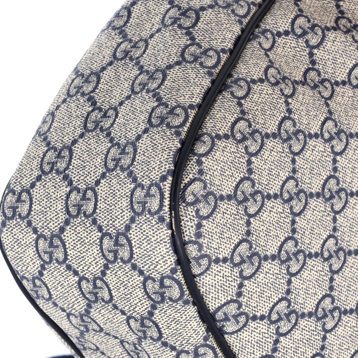 Front Zip Messenger GG Coated Canvas Medium - Deep Luxury