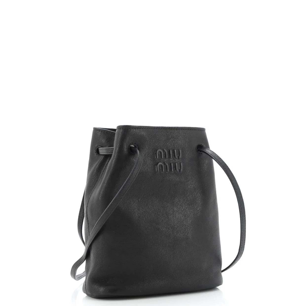 Aviator Bucket Bag Leather Mini - Deep Luxury