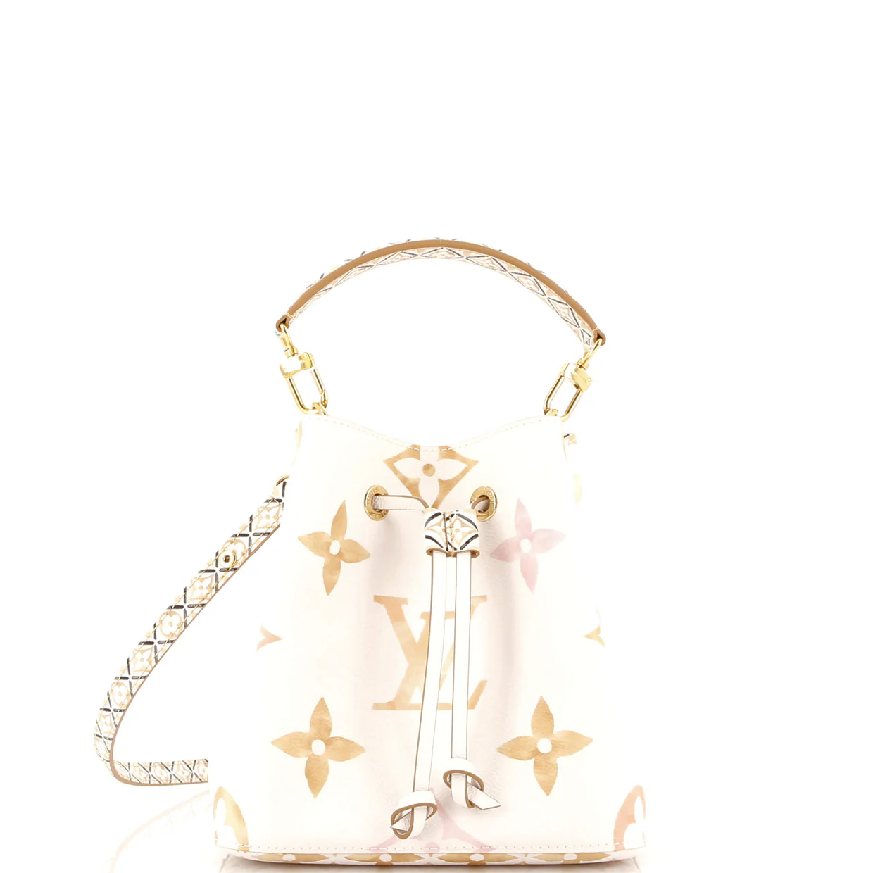 NeoNoe Handbag By The Pool Monogram Watercolor Giant BB - Deep Luxury