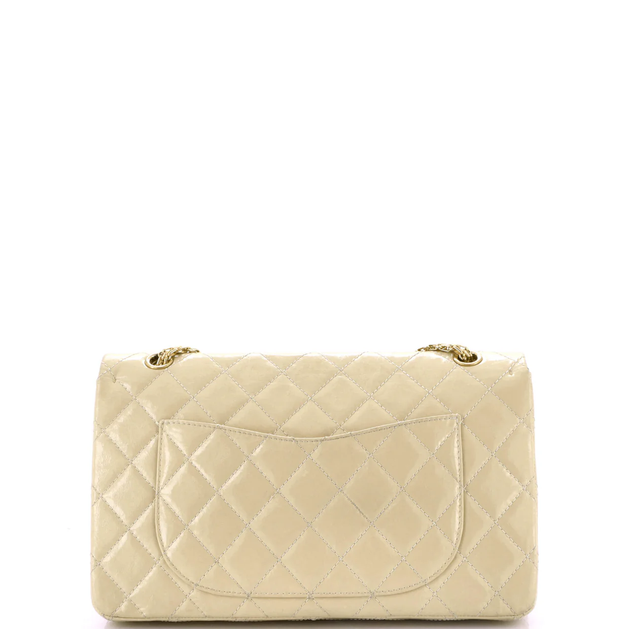 Reissue 2.55 Flap Bag Quilted Aged Calfskin 228 - Deep Luxury