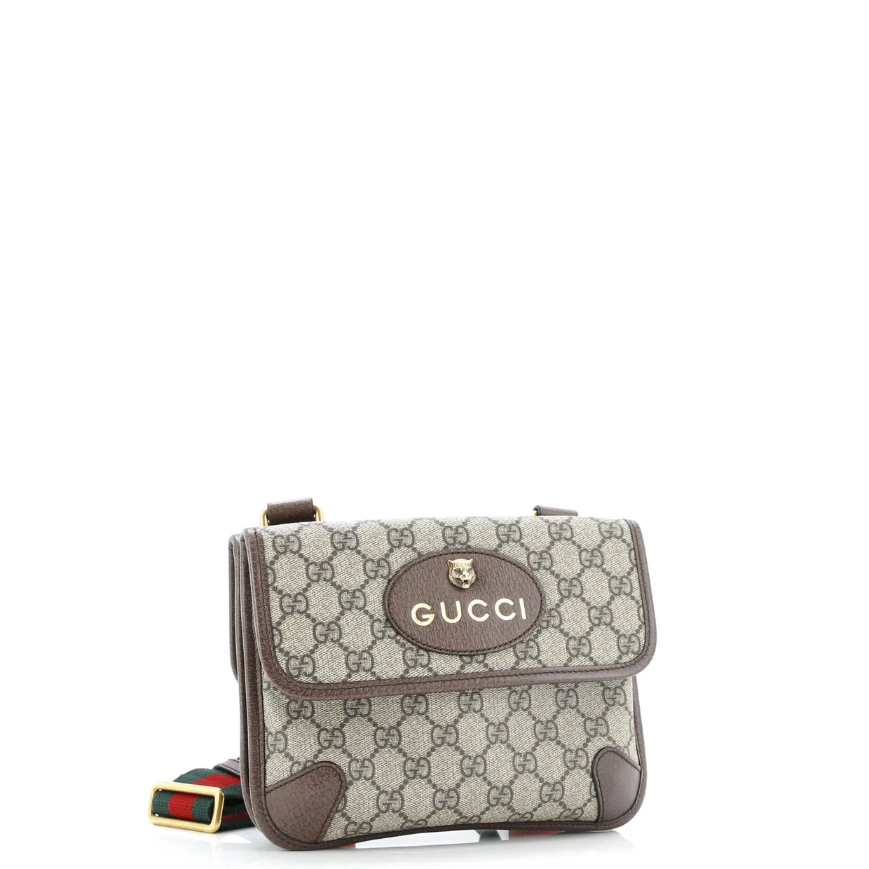 Neo Vintage Flap Messenger GG Coated Canvas Small - Deep Luxury