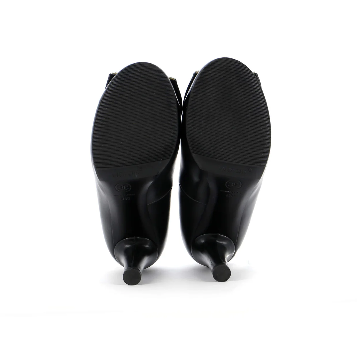 Women's Pearl Bow Cap Toe Pumps Leather with Patent - Deep Luxury