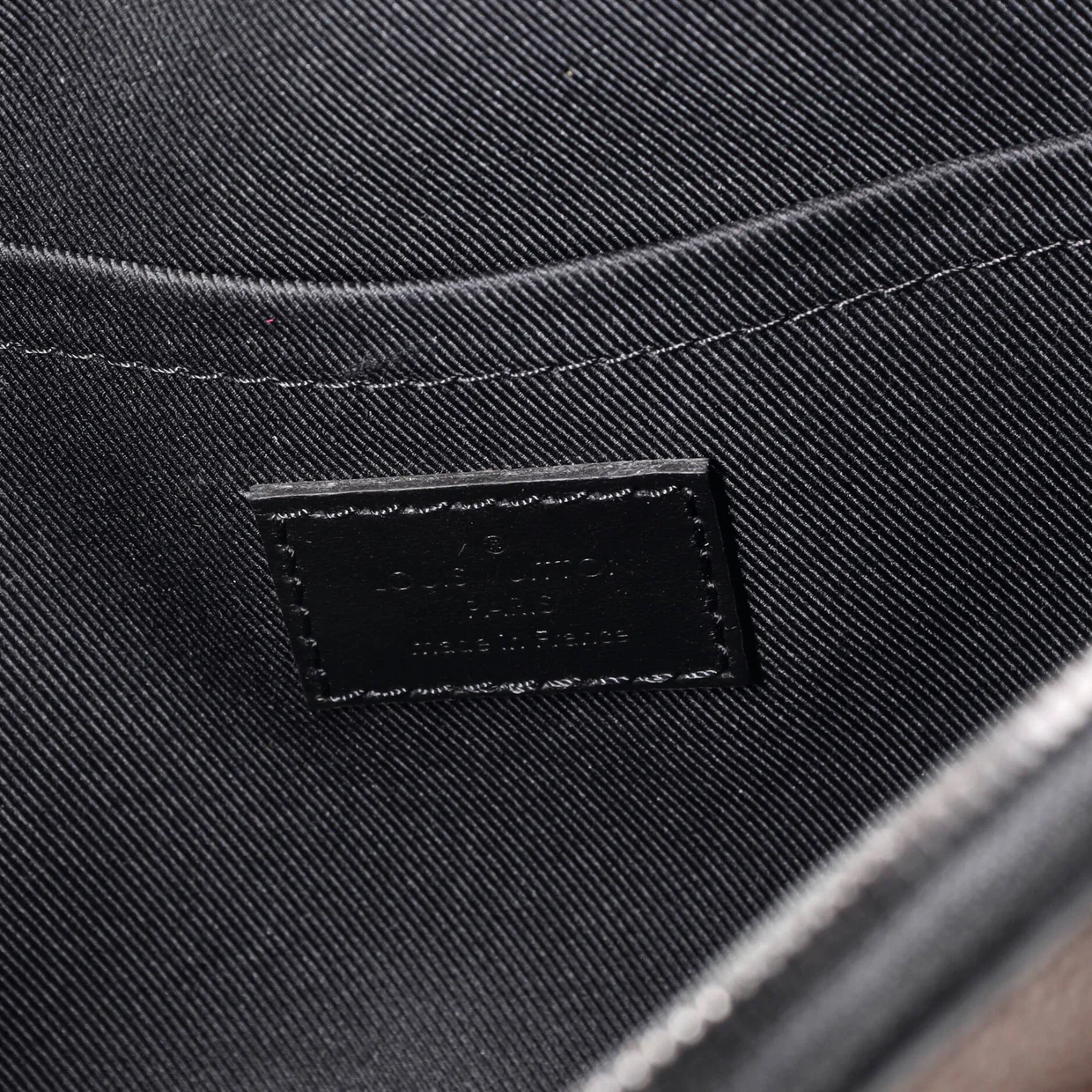 S Lock Messenger Bag Macassar Monogram Canvas - Deep Luxury