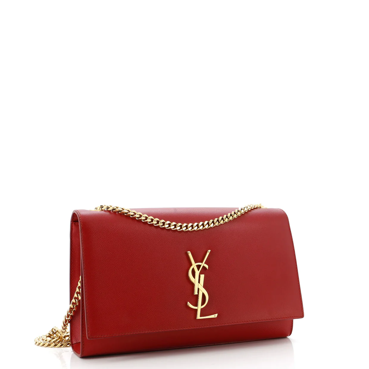 Classic Monogram Crossbody Bag Grainy Leather Medium - Deep Luxury