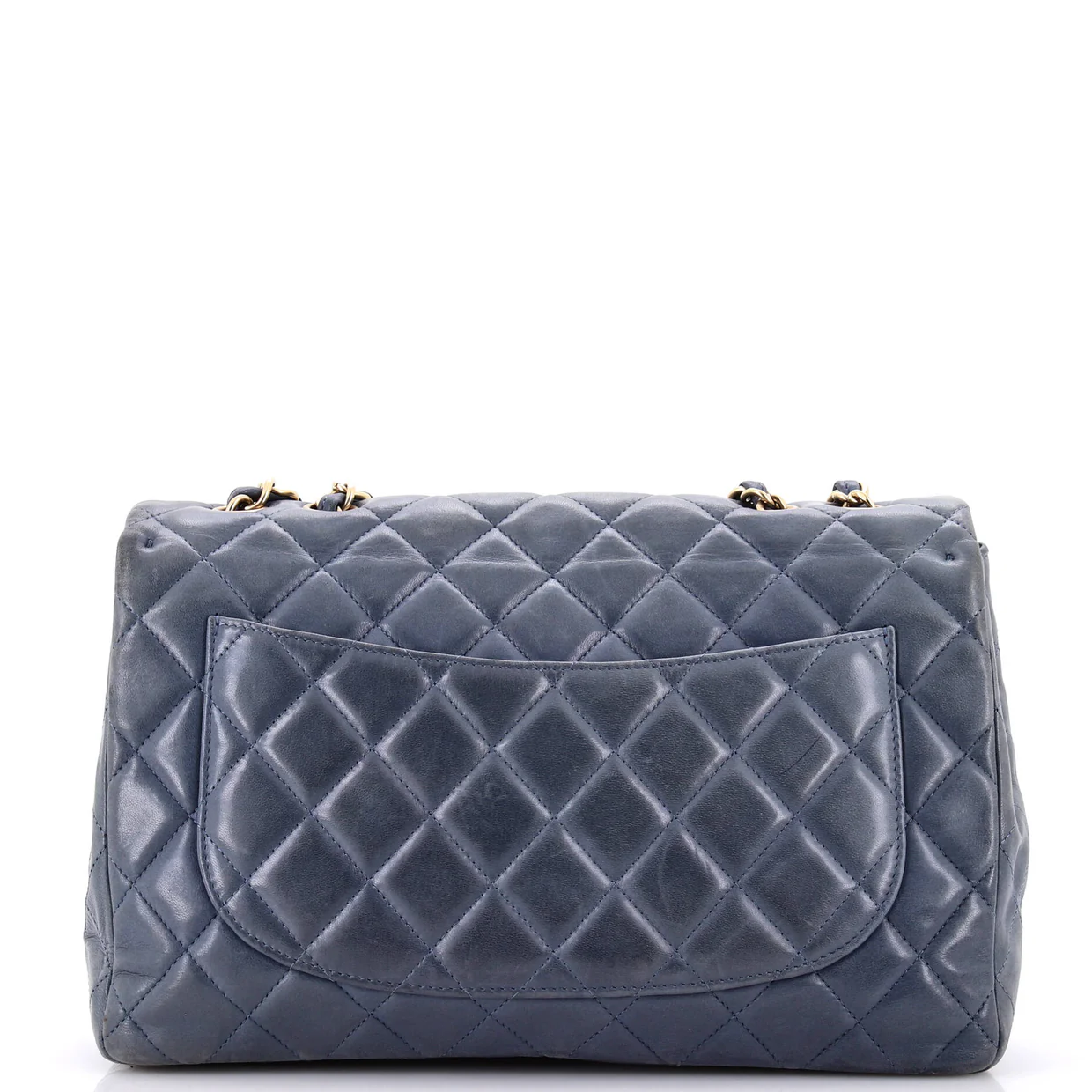 Classic Single Flap Bag Quilted Lambskin Jumbo - Deep Luxury