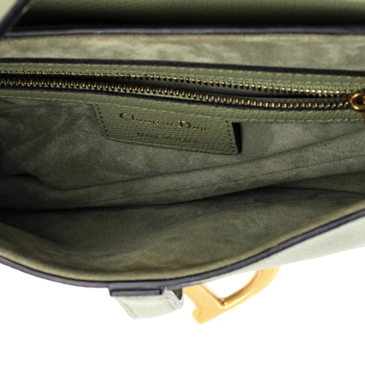 Saddle Handbag Leather Medium - Deep Luxury