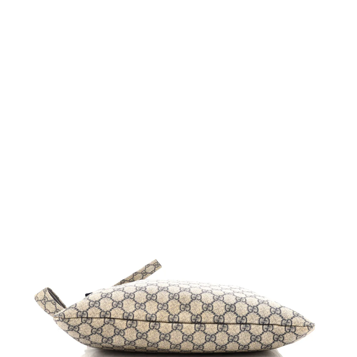 Web Loop Flat Messenger GG Coated Canvas Large - Deep Luxury