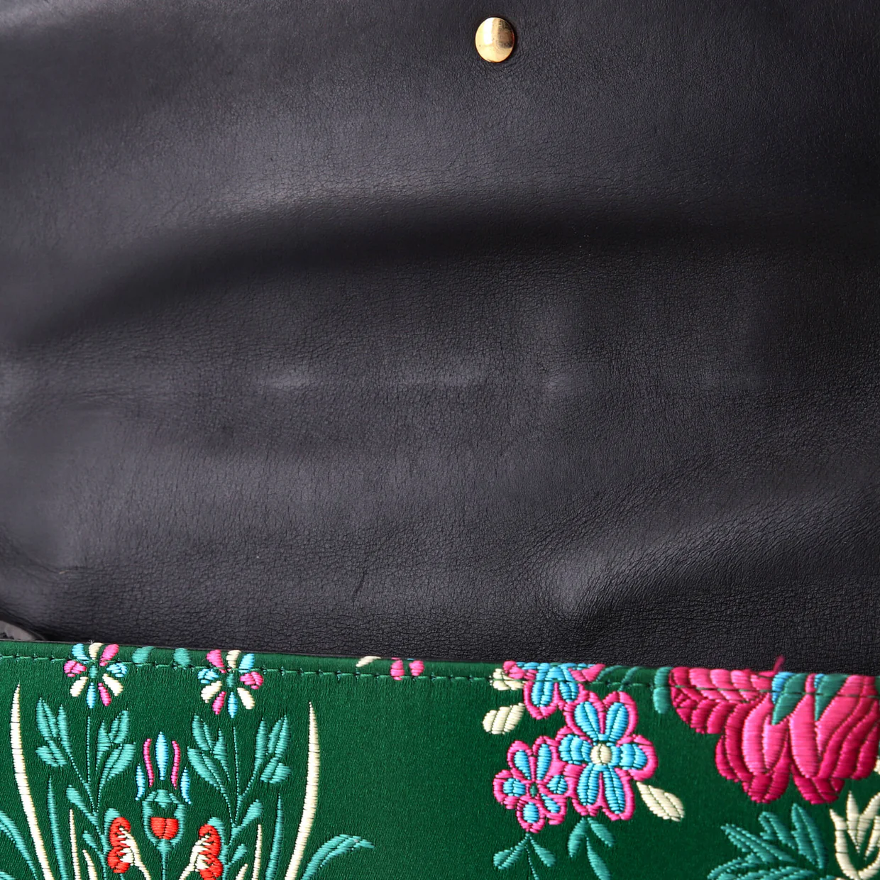 Sylvie Shoulder Bag Floral Jacquard Small - Deep Luxury