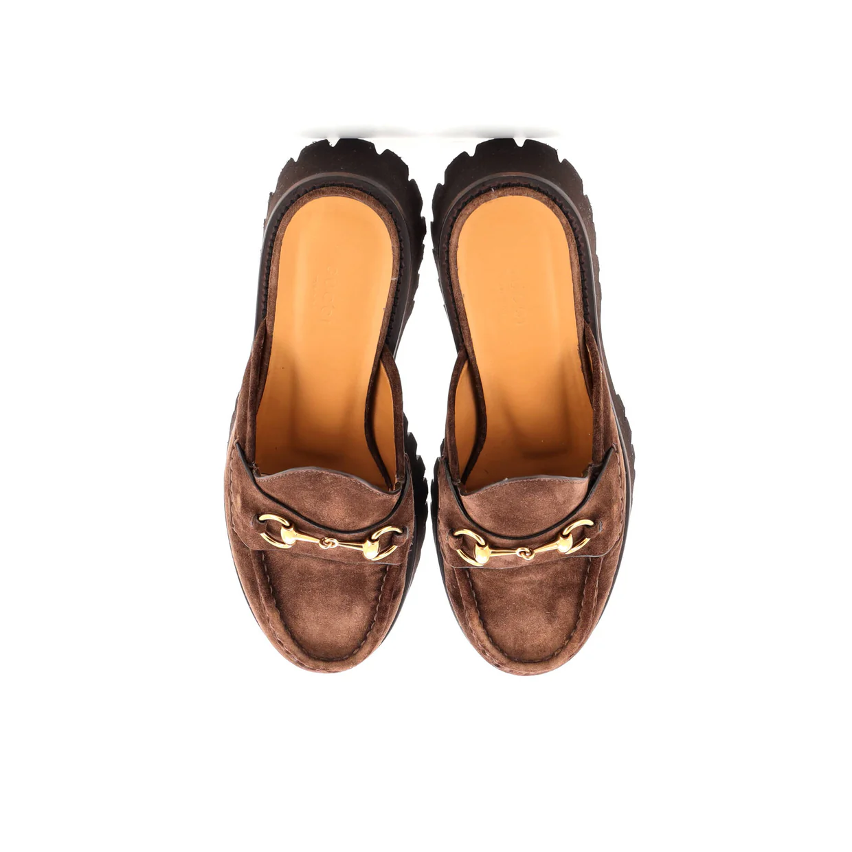 Women's Horsebit Flatform Mules Suede - Deep Luxury