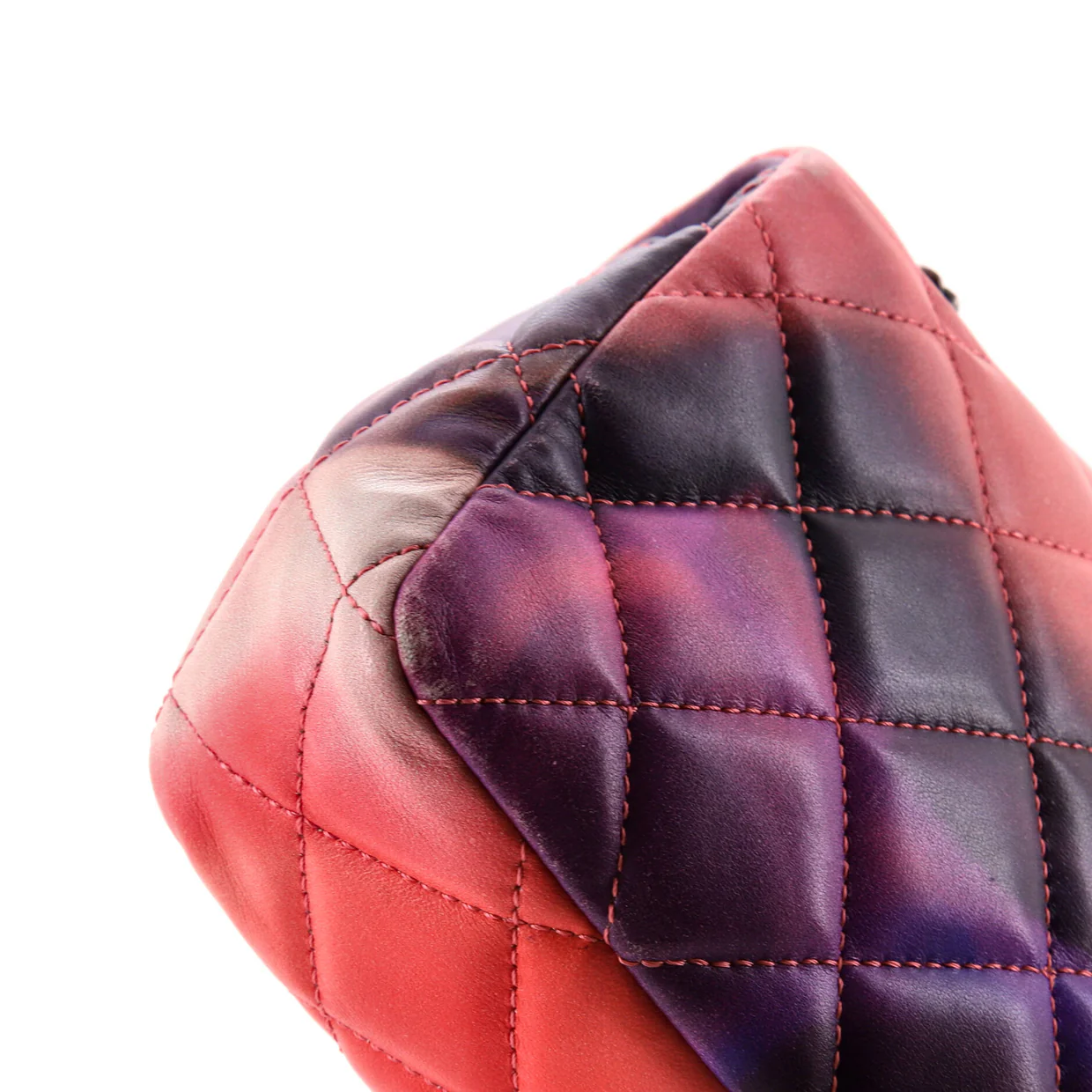 Flower Power Flap Bag Quilted Lambskin Small - Deep Luxury