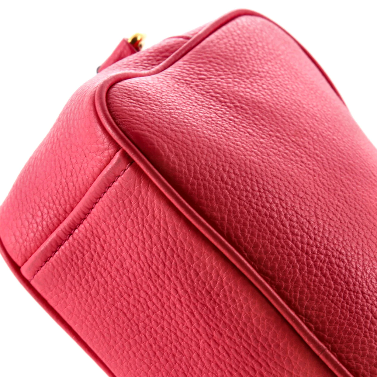 Dual Strap Camera Bag Vitello Daino - Deep Luxury