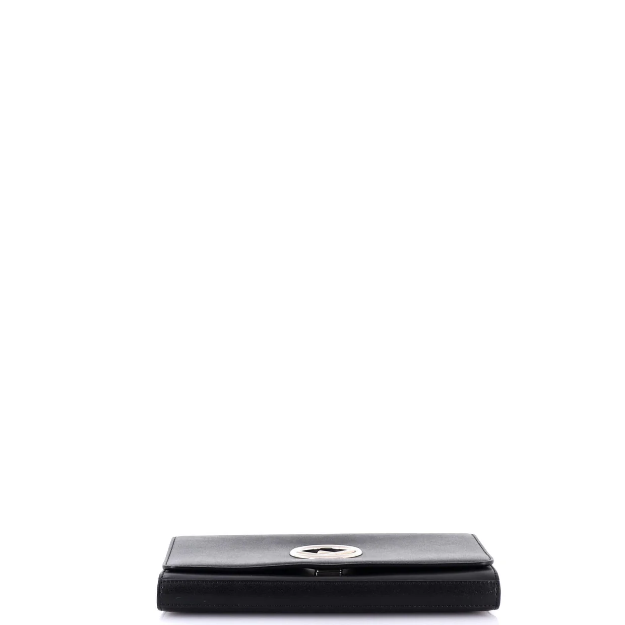 F is Fendi Wallet on Chain Leather - Deep Luxury