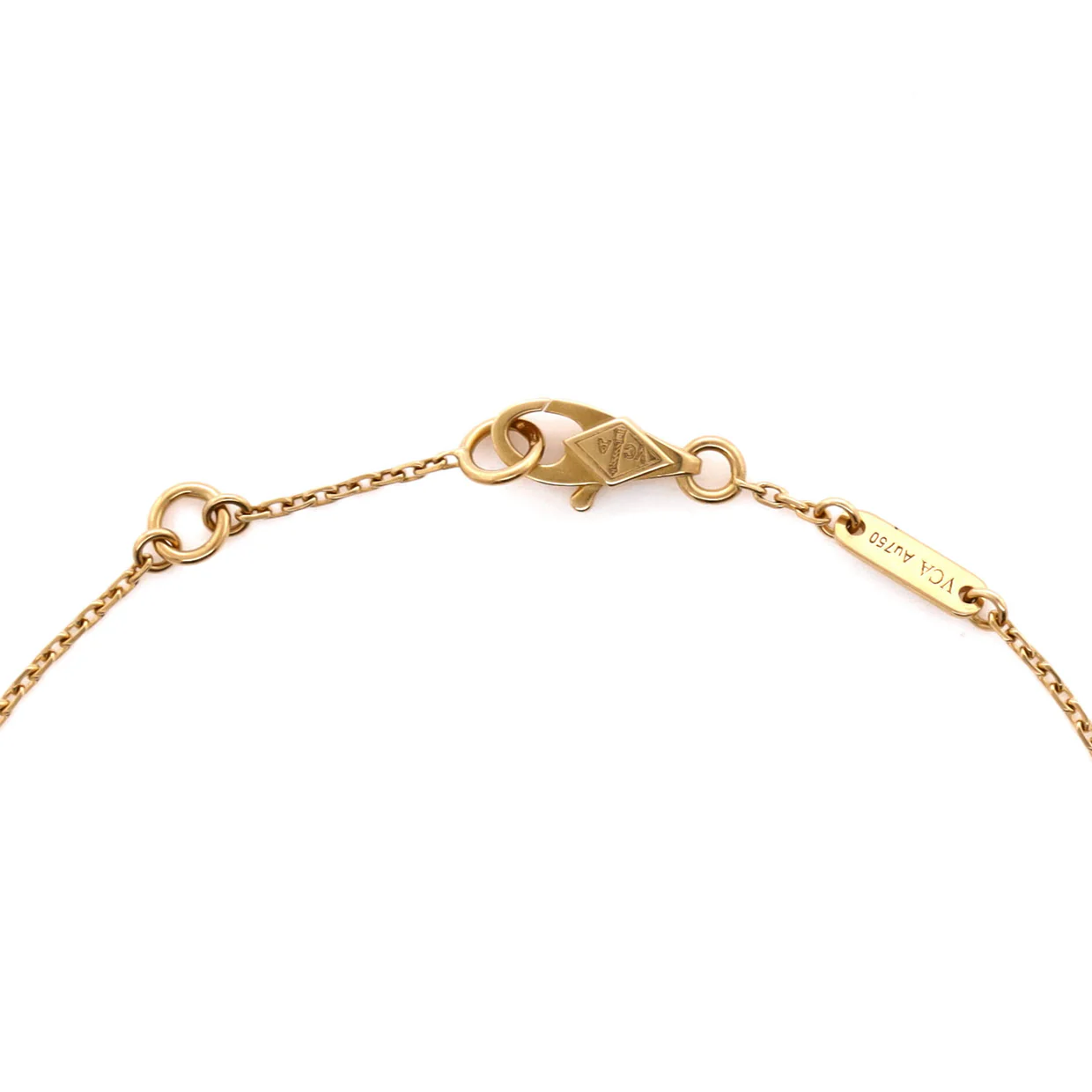 Sweet Alhambra Bracelet 18K Yellow Gold and Mother of Pearl - Deep Luxury
