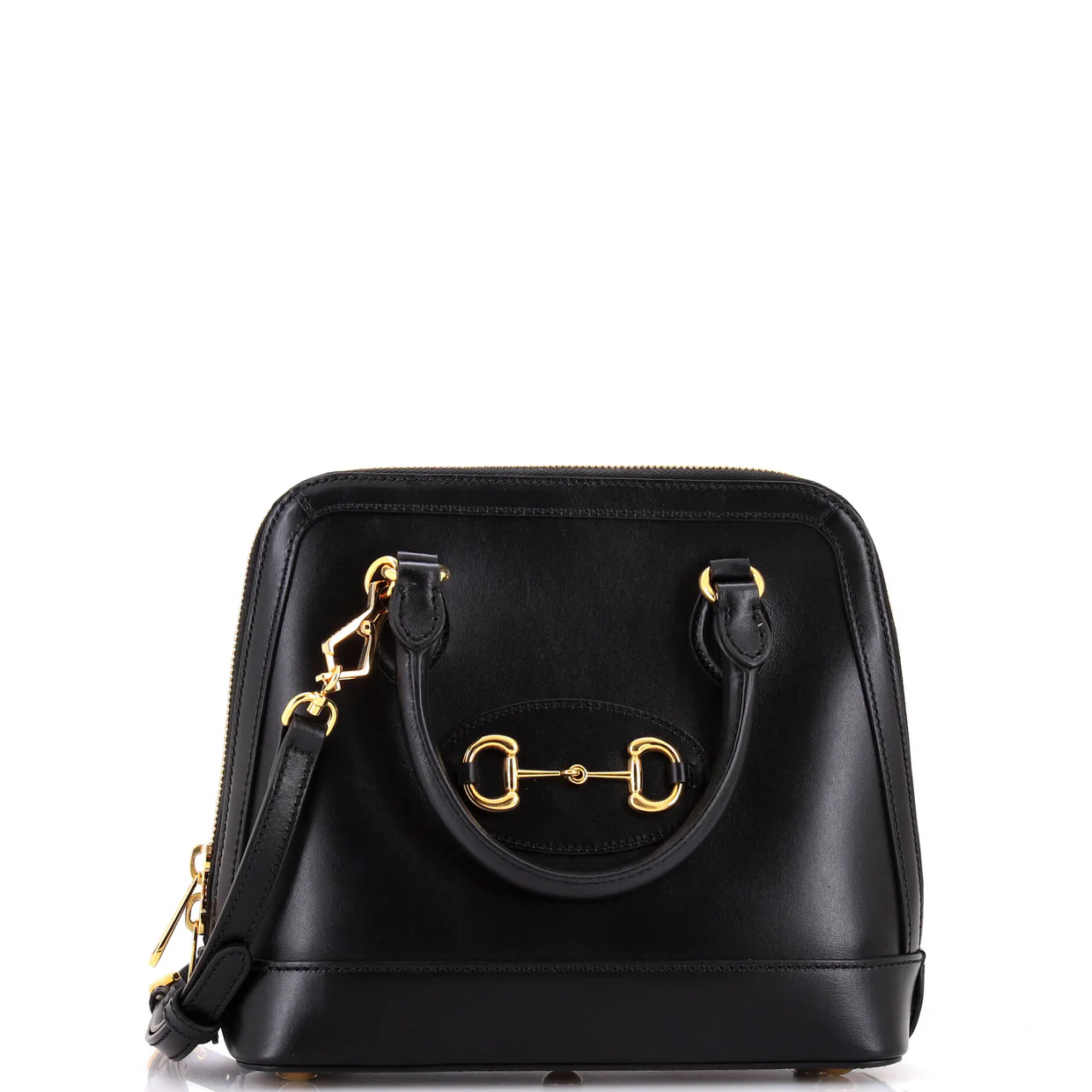 Horsebit 1955 Top Handle Bag Leather Small - Deep Luxury