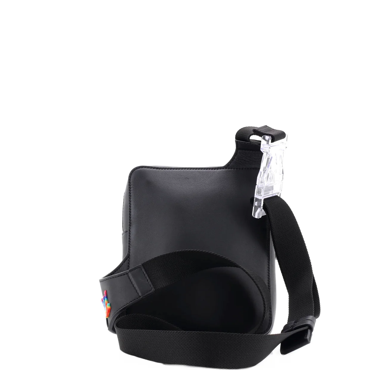 A4 Asymmetrical Sling Bag Monogram Puffer Lambskin - Deep Luxury