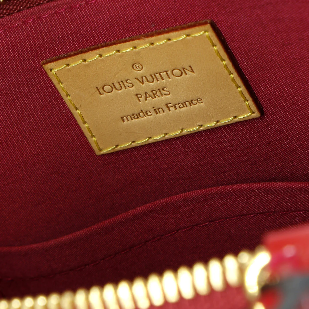 Alma Handbag Monogram Vernis BB - Deep Luxury