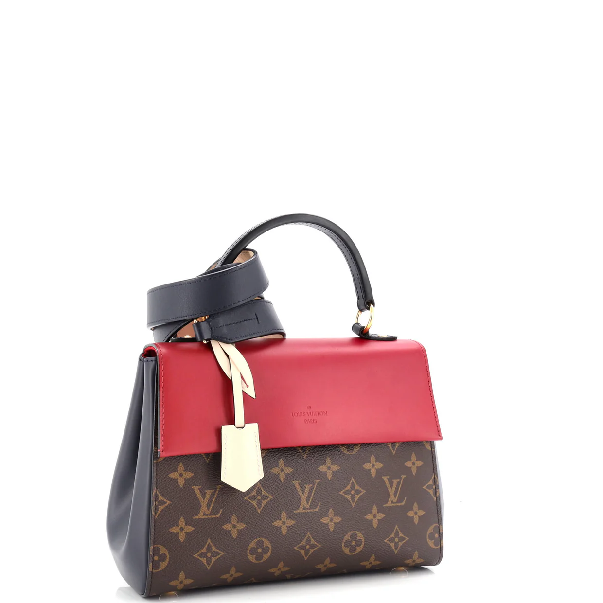 Cluny Top Handle Bag Monogram Canvas and Leather BB - Deep Luxury