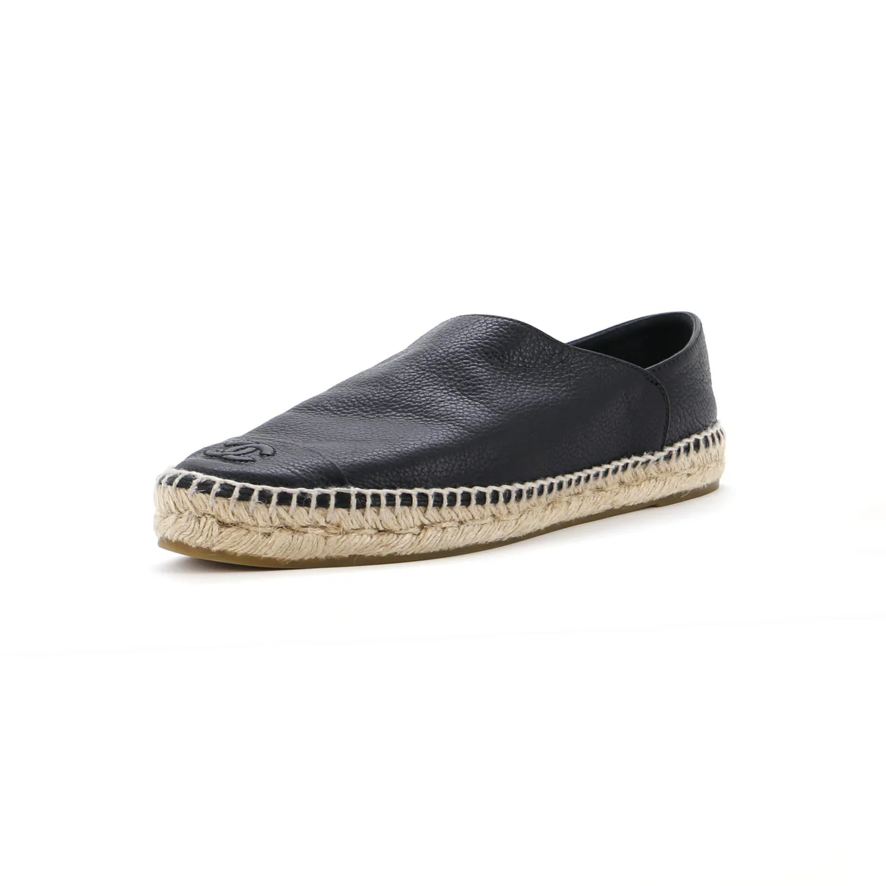 Women's CC Cap Toe Espadrilles Leather - Deep Luxury