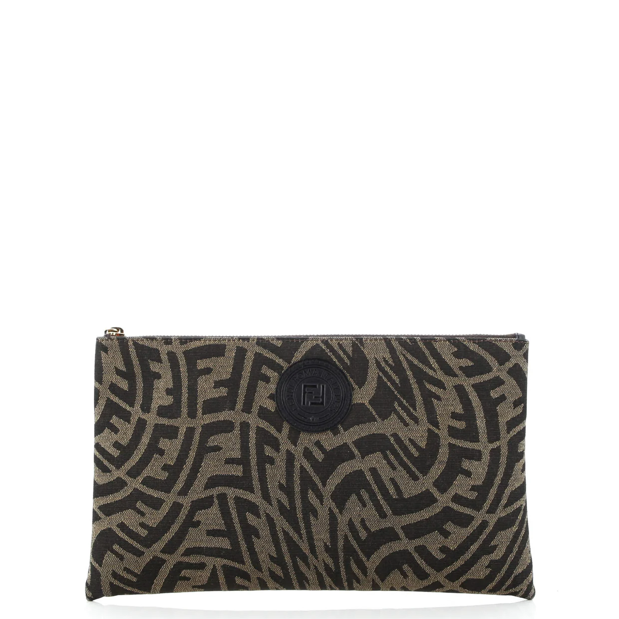 Zip Pouch Vertigo Zucca Canvas Small - Deep Luxury