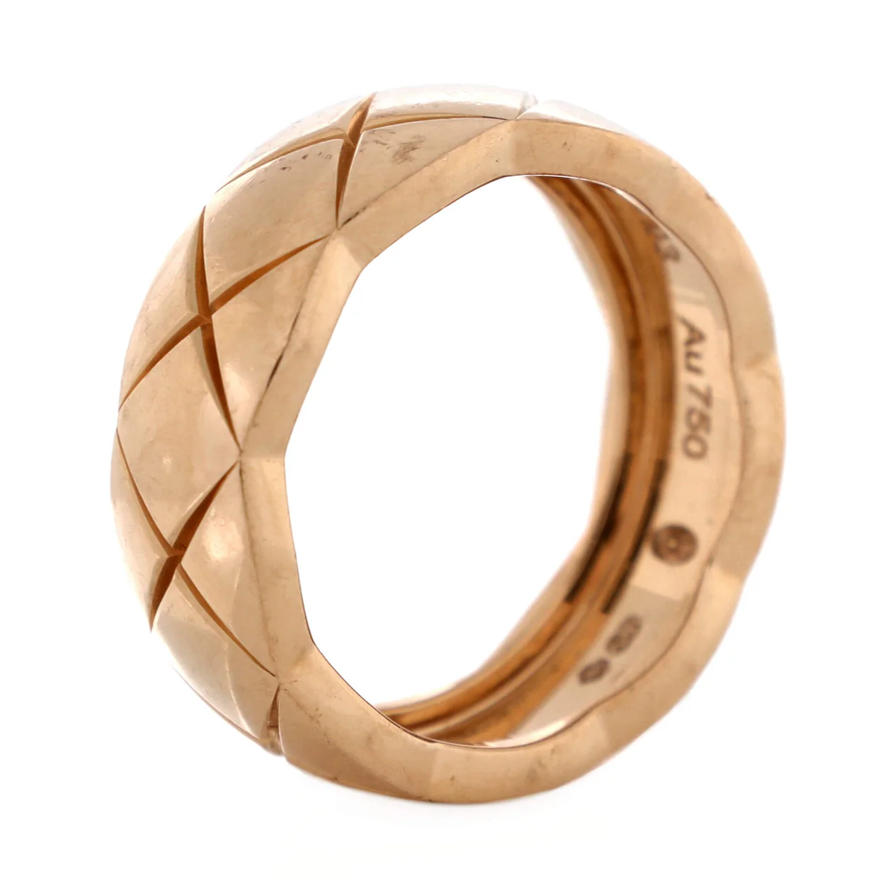 Coco Crush Ring 18K Beige Gold Small - Deep Luxury