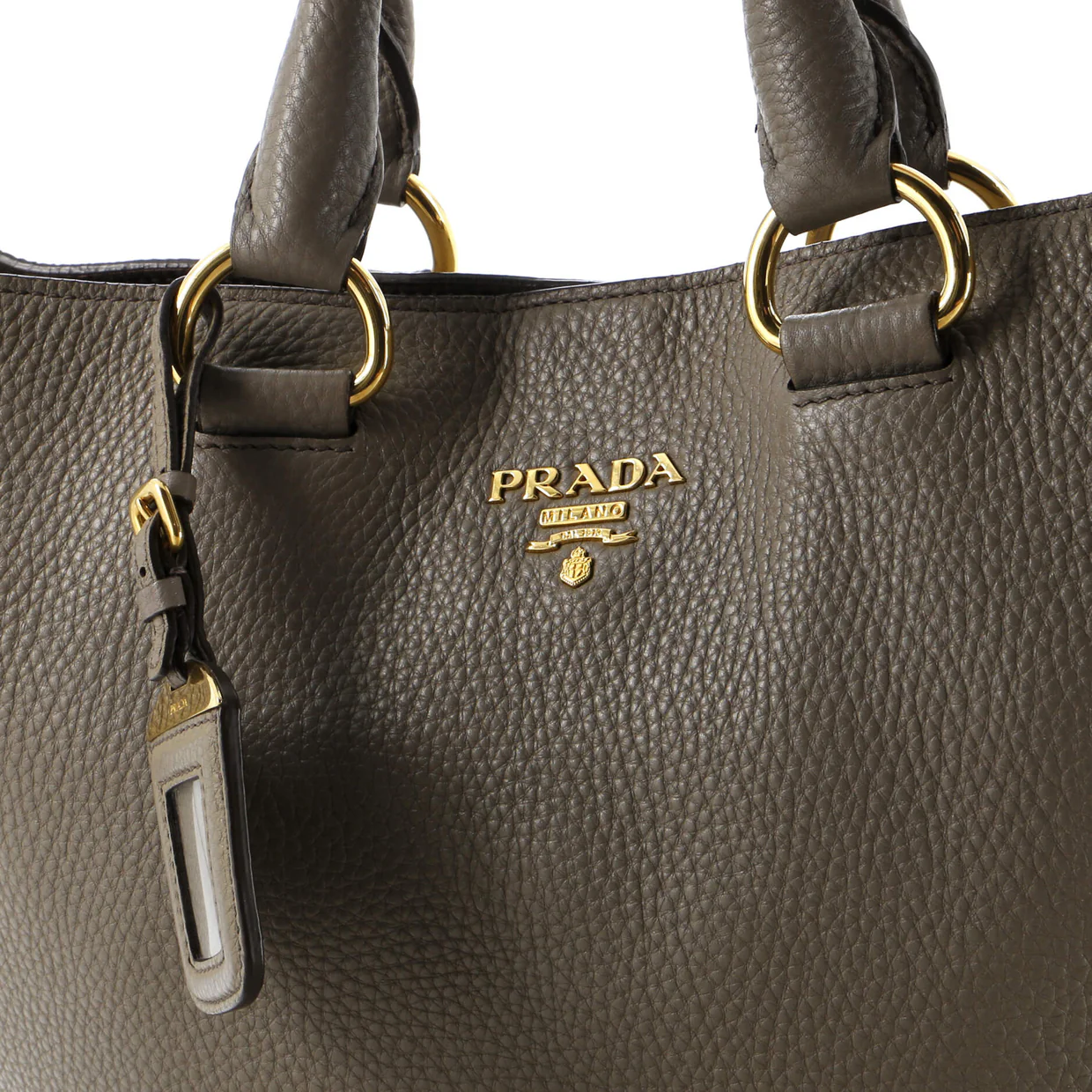 Convertible Shopper Tote Vitello Daino Large - Deep Luxury