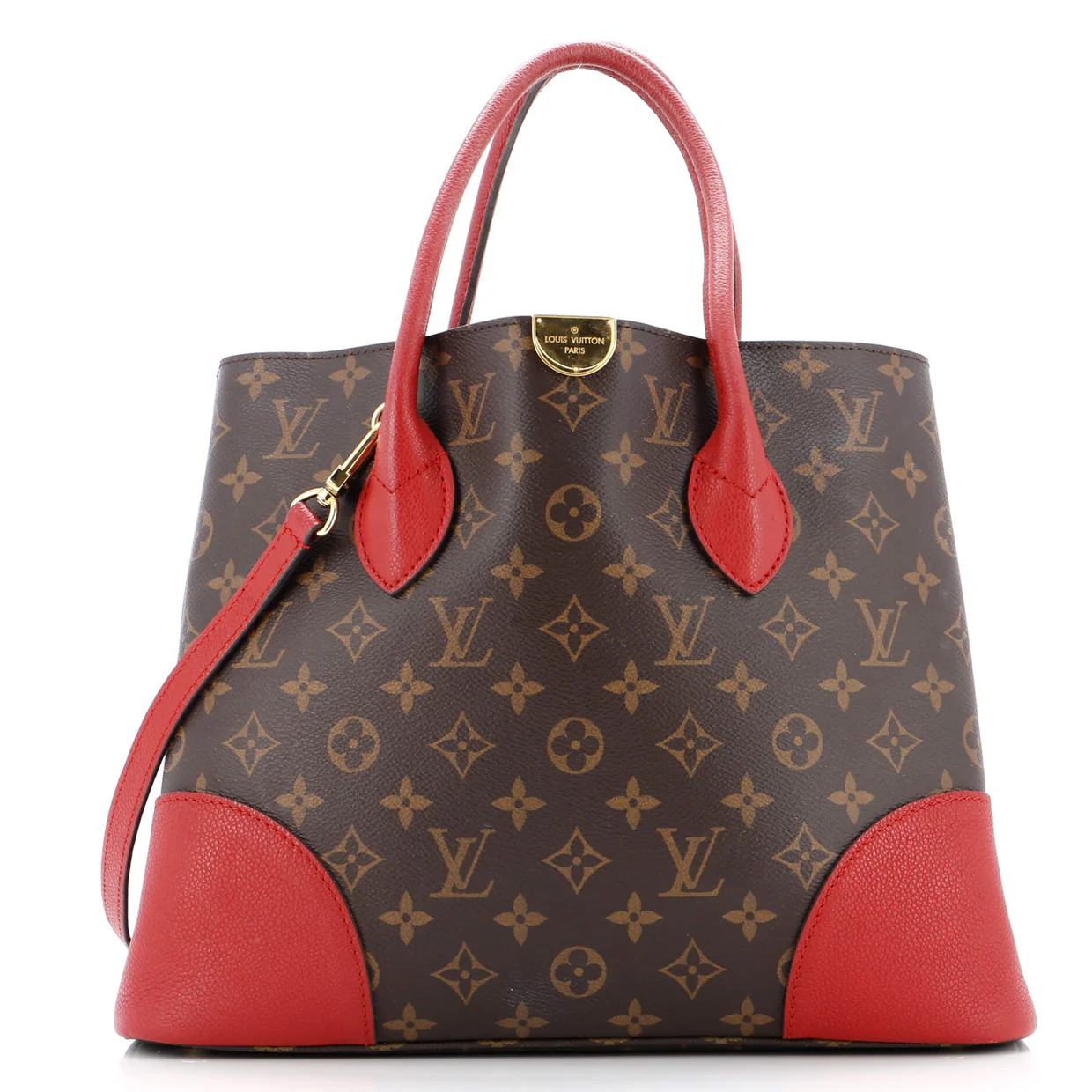 Flandrin Handbag Monogram Canvas and Leather - Deep Luxury