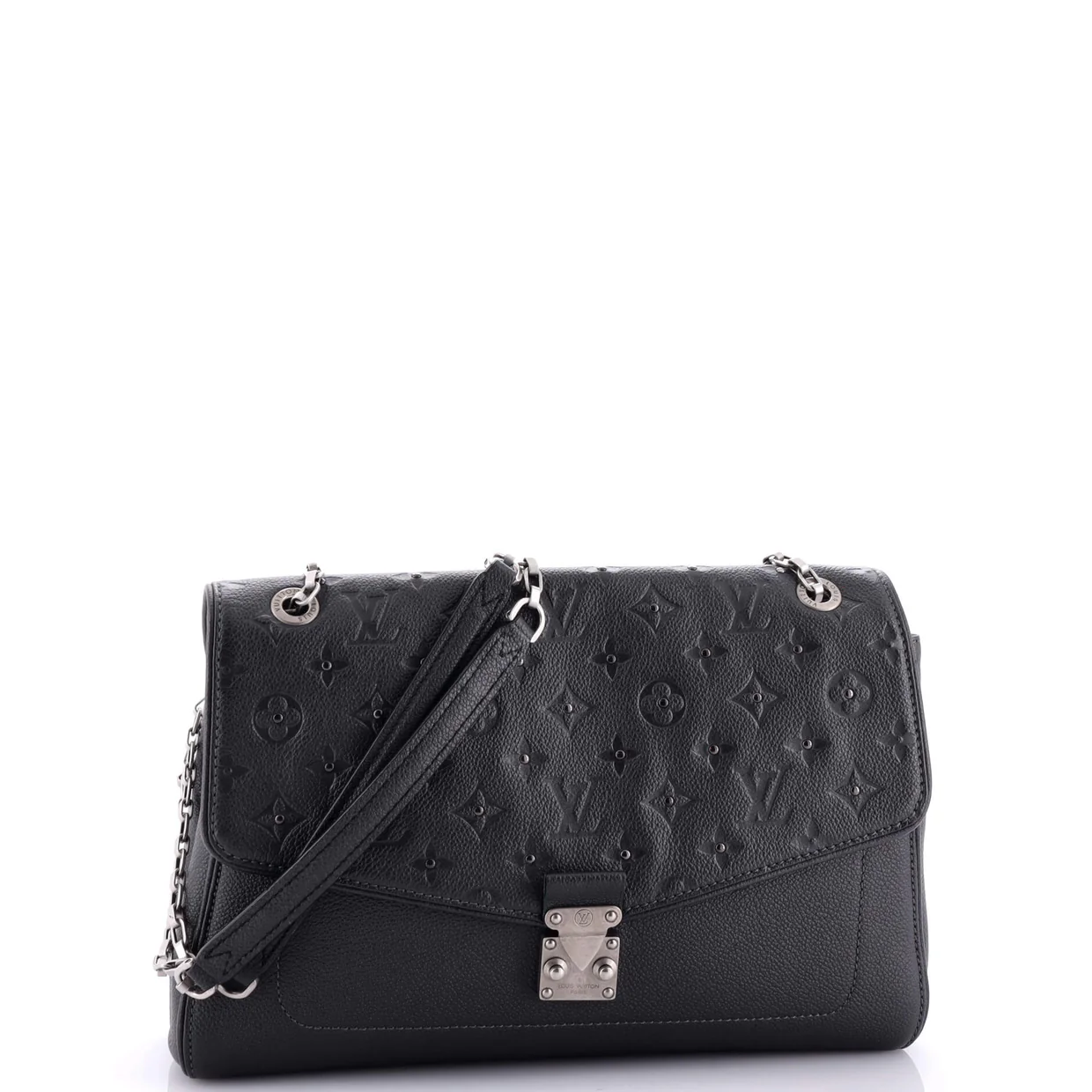 Saint Germain Handbag Studded Monogram Empreinte Leather MM - Deep Luxury