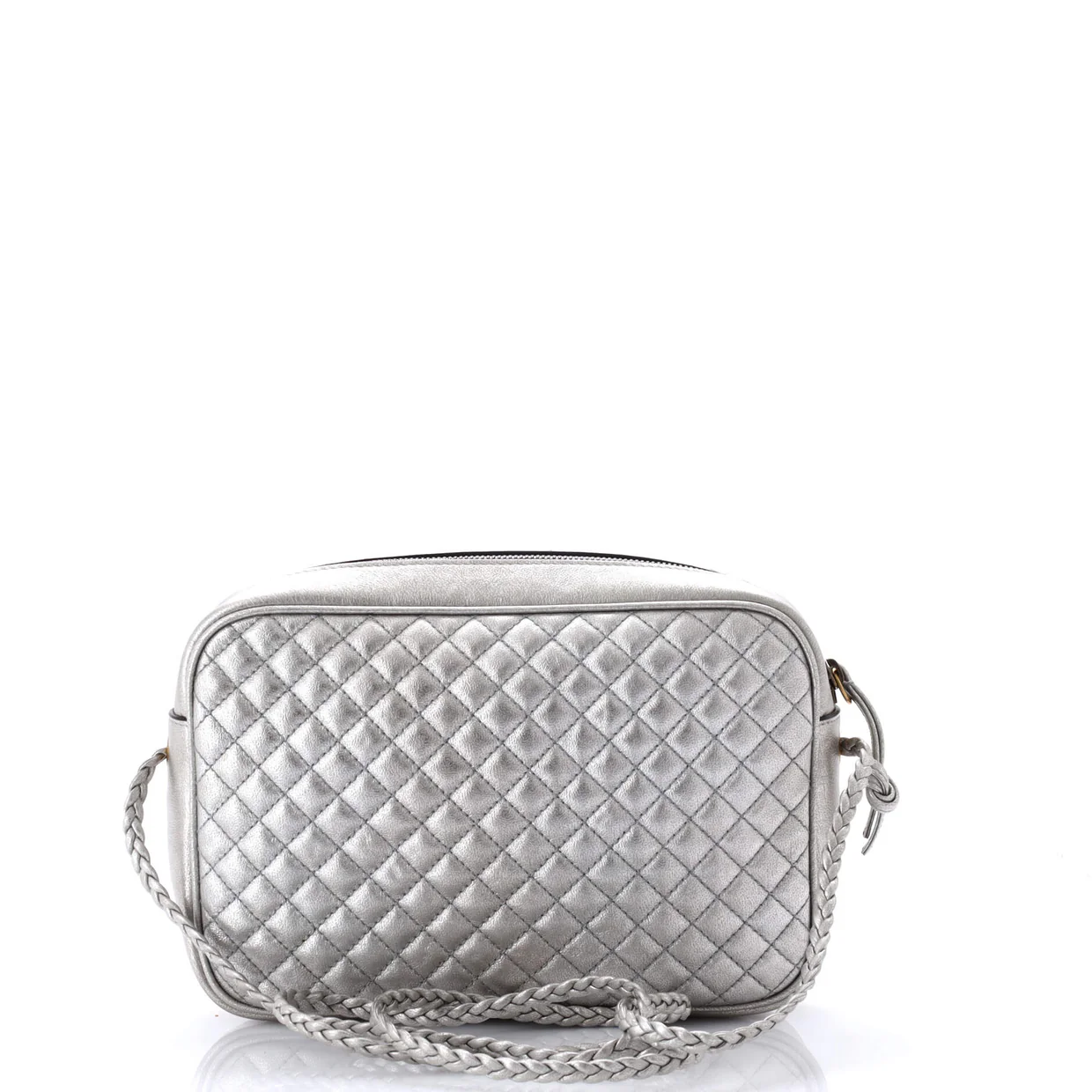 Trapuntata Camera Bag Quilted Leather Small - Deep Luxury