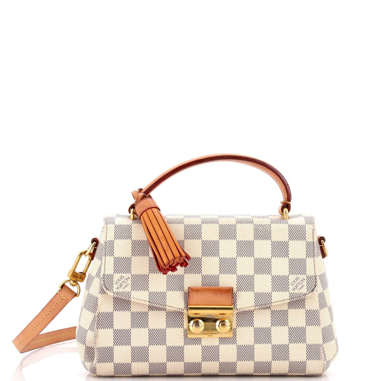 Croisette Handbag Damier - Deep Luxury