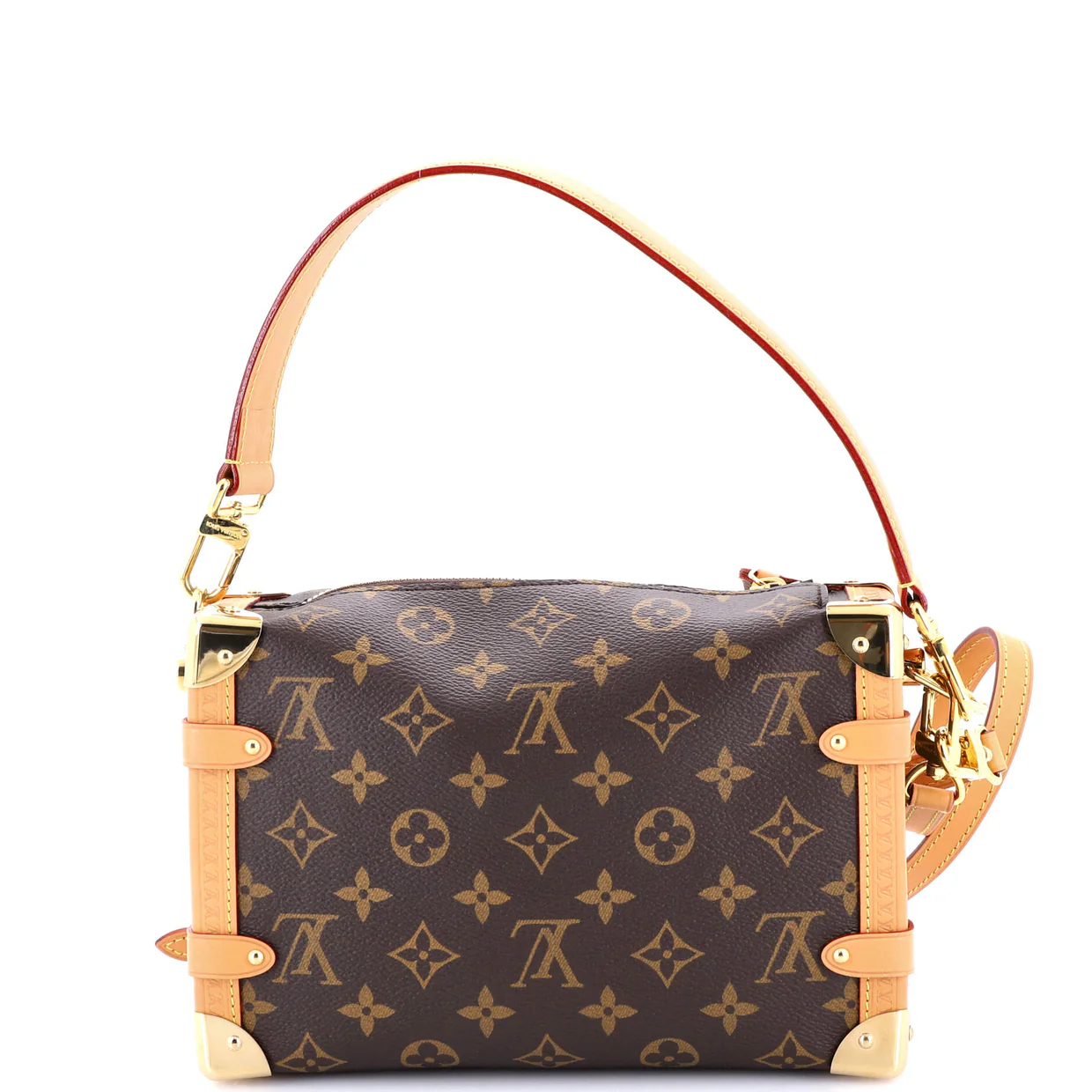 Side Trunk Handbag Monogram Canvas MM - Deep Luxury