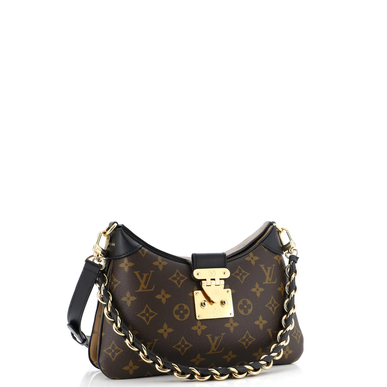 LV Twinny Handbag Monogram Canvas and Reverse Monogram Canvas with Leather - Deep Luxury