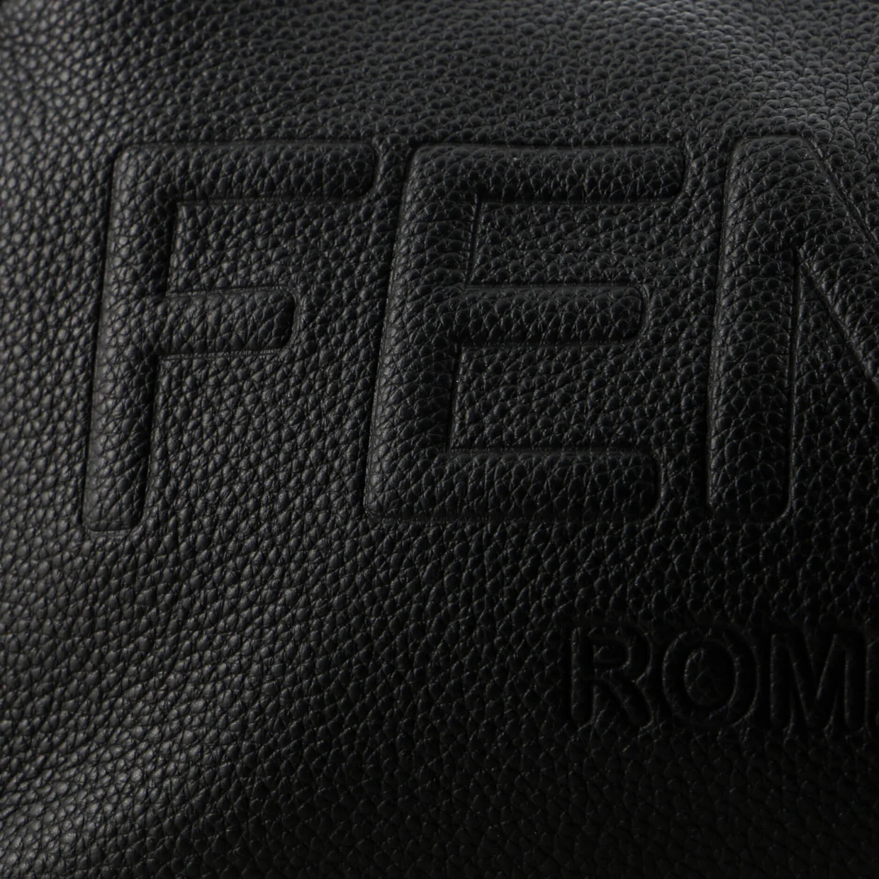 Logo Camera Bag Embossed Leather - Deep Luxury