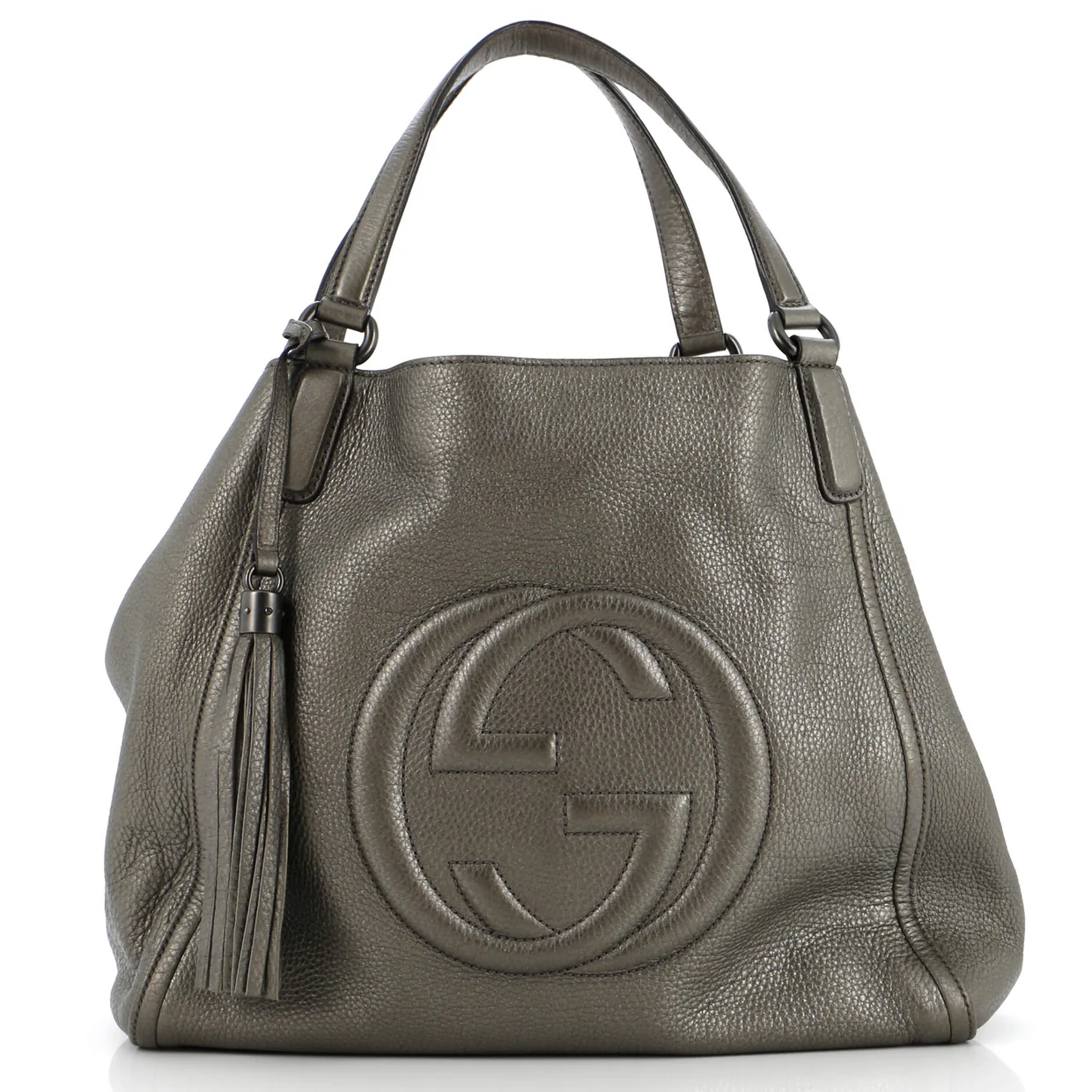 Soho Shoulder Bag Leather Medium - Deep Luxury