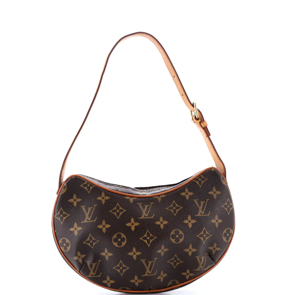 Croissant Handbag Monogram Canvas PM - Deep Luxury