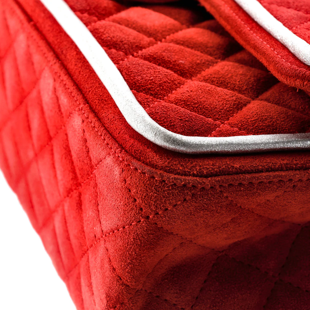 Reissue 2.55 Flap Bag Quilted Suede 225 - Deep Luxury