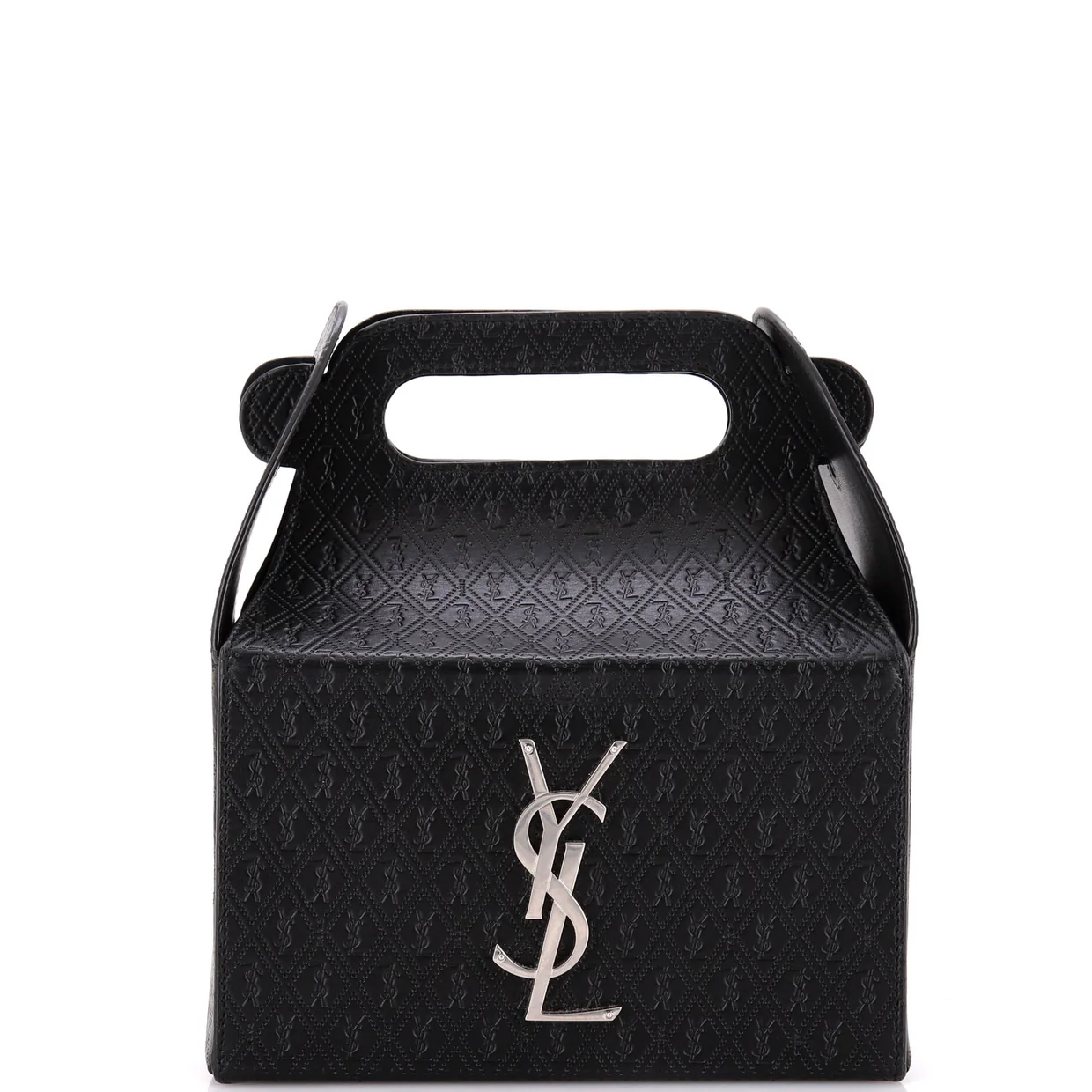 Take-Away Box Bag Monogram All Over Leather - Deep Luxury