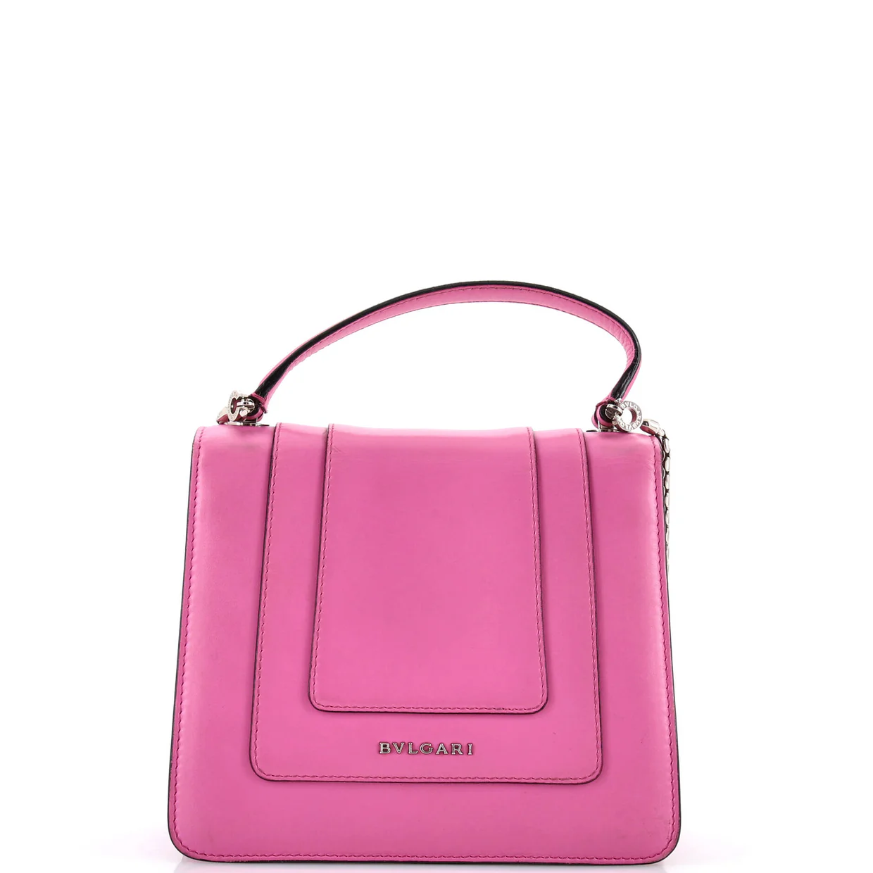 Serpenti Forever Top Handle Bag Leather Small - Deep Luxury