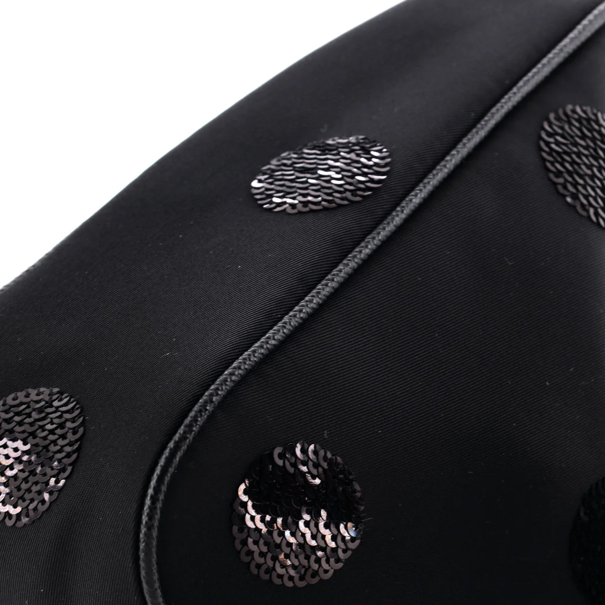 Re-Edition 2005 Shoulder Bag Sequin Embellished Tessuto Small - Deep Luxury