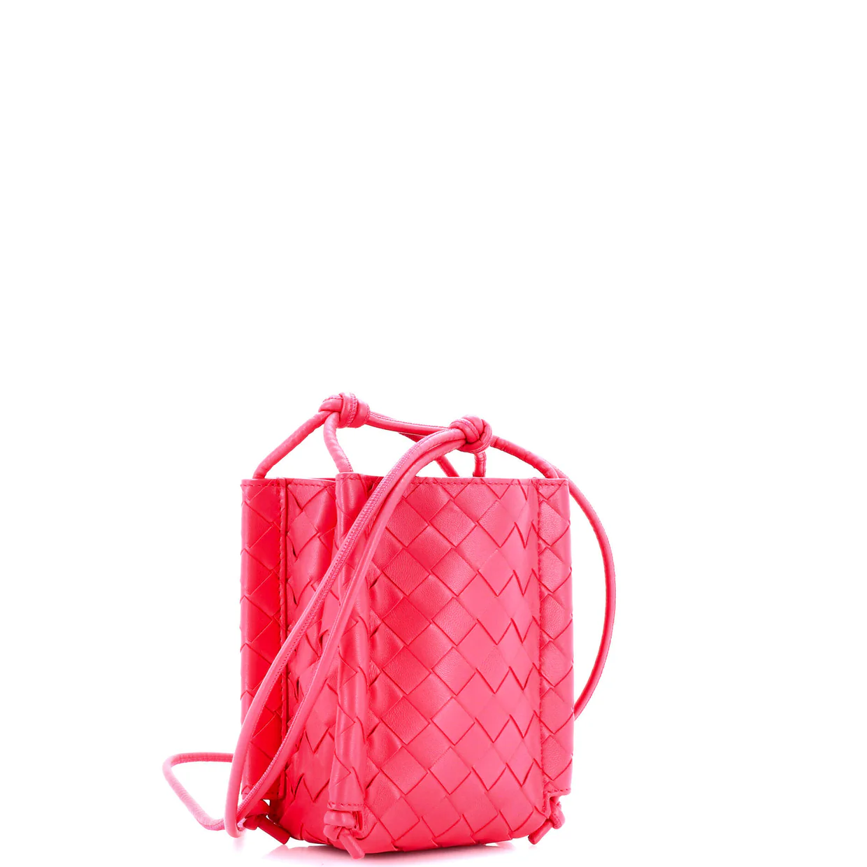 The Knot Bag Intrecciato Nappa Mini - Deep Luxury