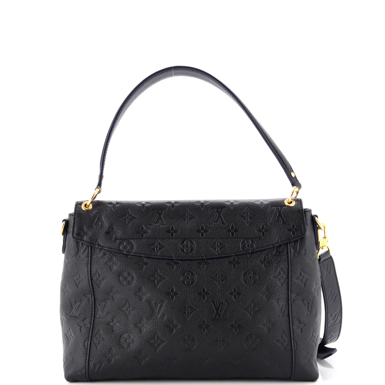 Blanche Handbag Monogram Empreinte Leather MM - Deep Luxury