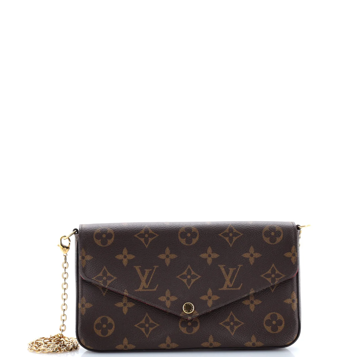 Felicie Pochette Monogram Canvas - Deep Luxury
