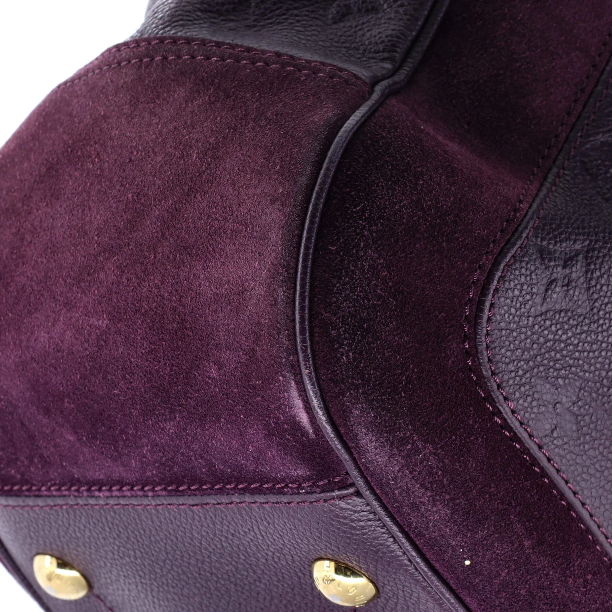 Audacieuse Handbag Monogram Empreinte Leather MM - Deep Luxury