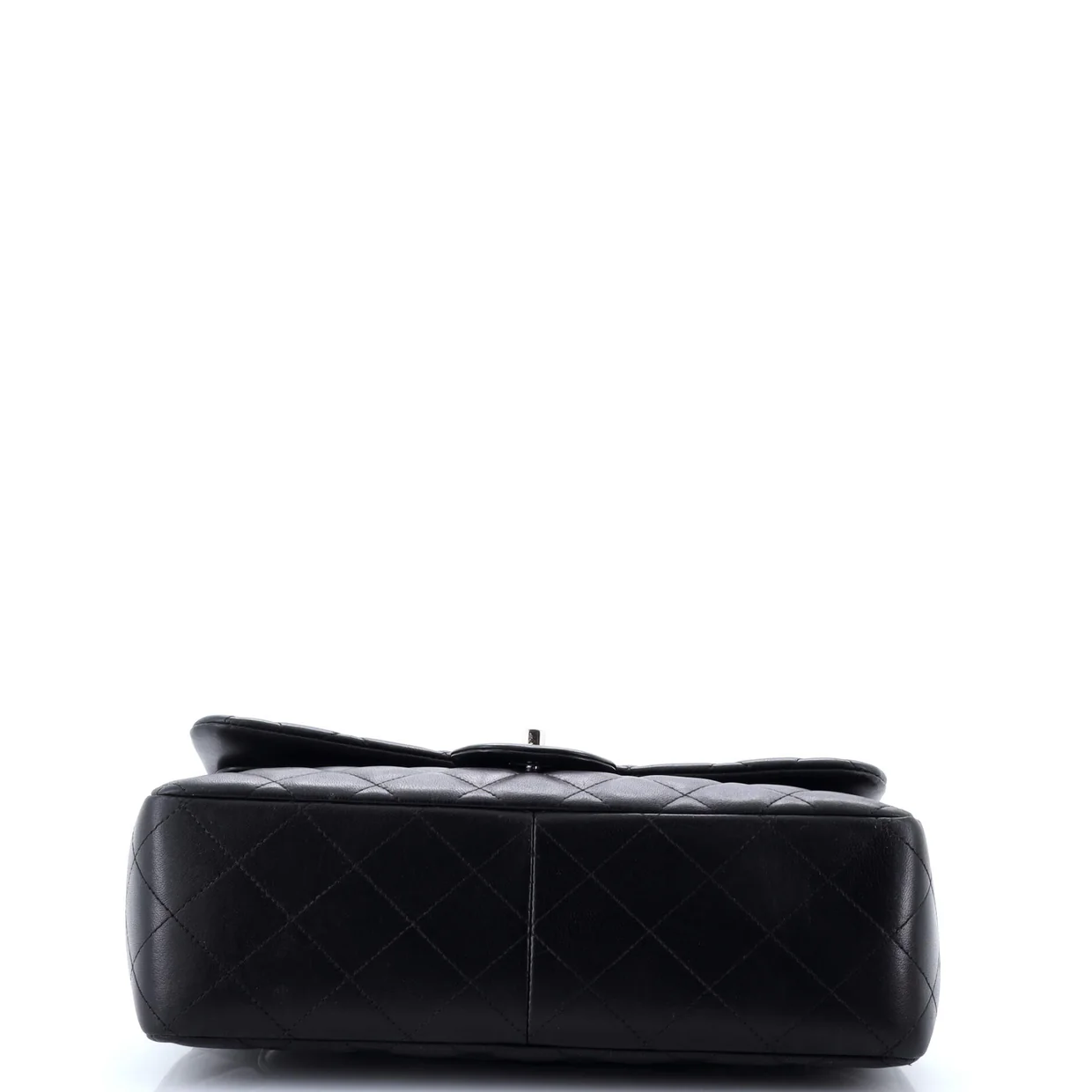 Classic Double Flap Bag Quilted Lambskin Jumbo - Deep Luxury