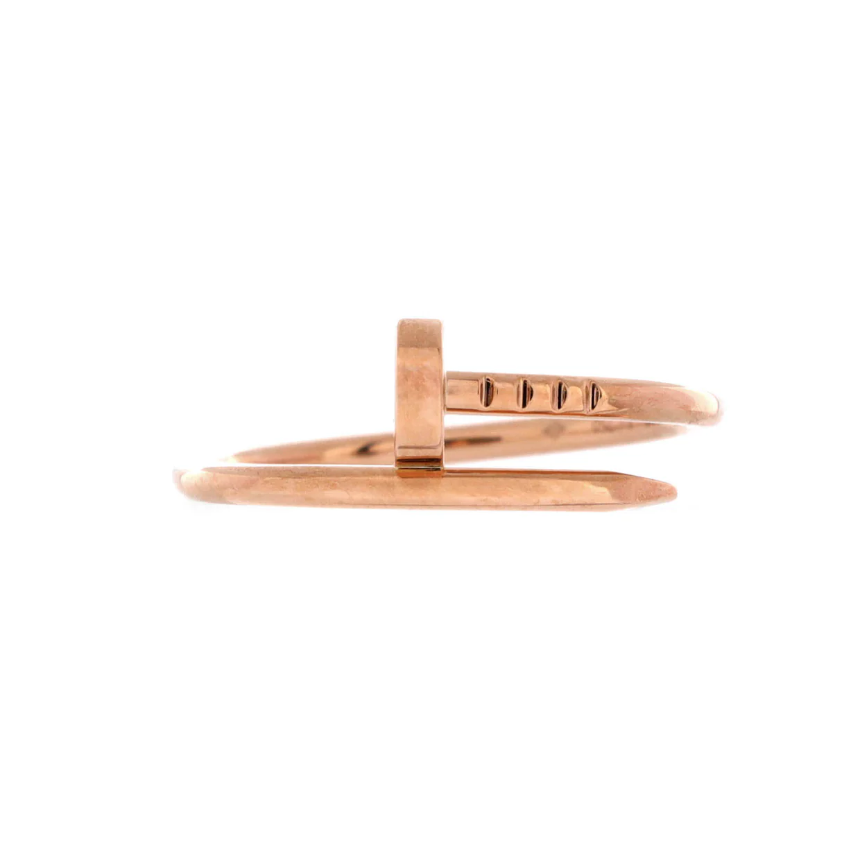 Juste un Clou Ring 18K Rose Gold Small - Deep Luxury