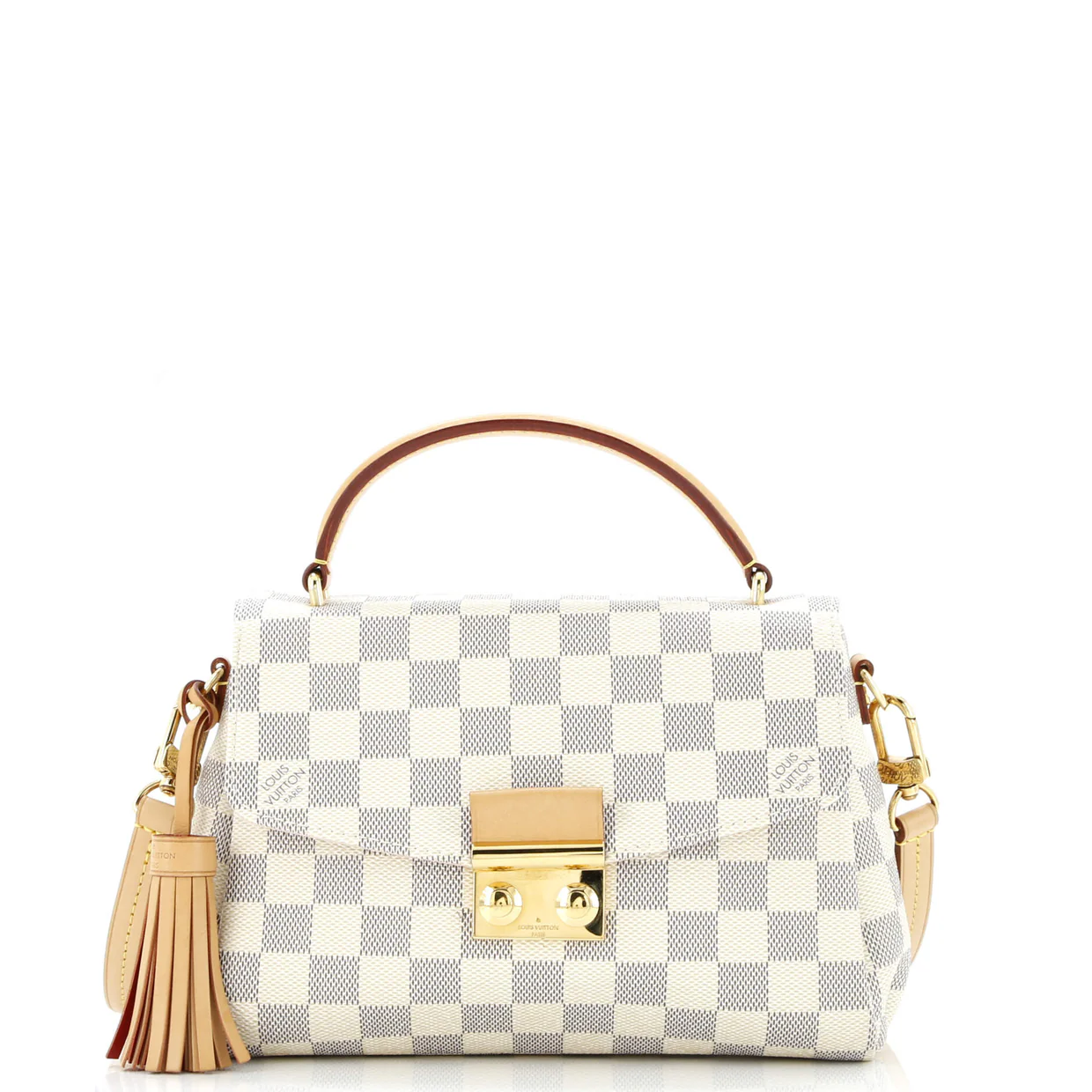 Croisette Handbag Damier - Deep Luxury